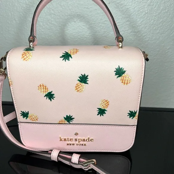 Kate Spade SET Staci Square Pineapple with matching card holder - Picture 5 of 13